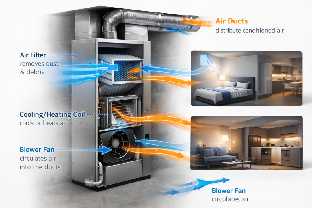 Electric Air Handlers Learn More – Aerra